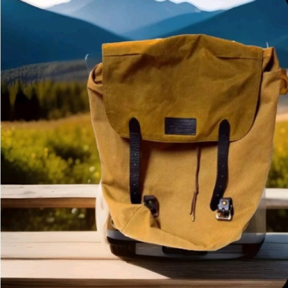 Filson oilcloth/tincloth Ranger Backpack